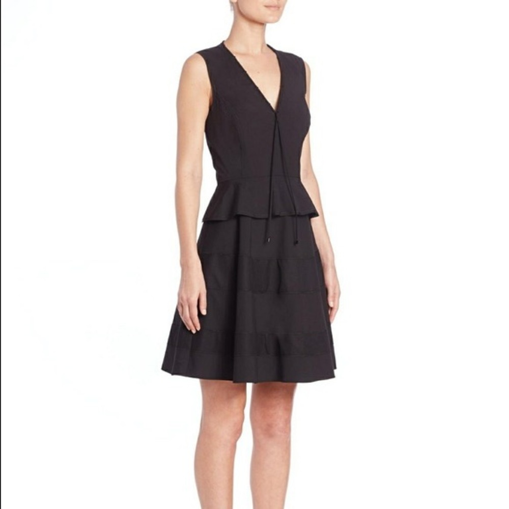 PROENZA designer peplum dress